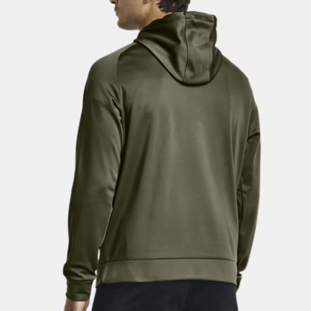 NWT New Under Armour Fleece Big Logo Mens Hoodie Size Medium M Sweatshirt Shirt - Picture 2 of 4